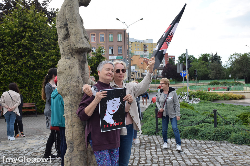 Ani jednej więcej - protest w Głogowie