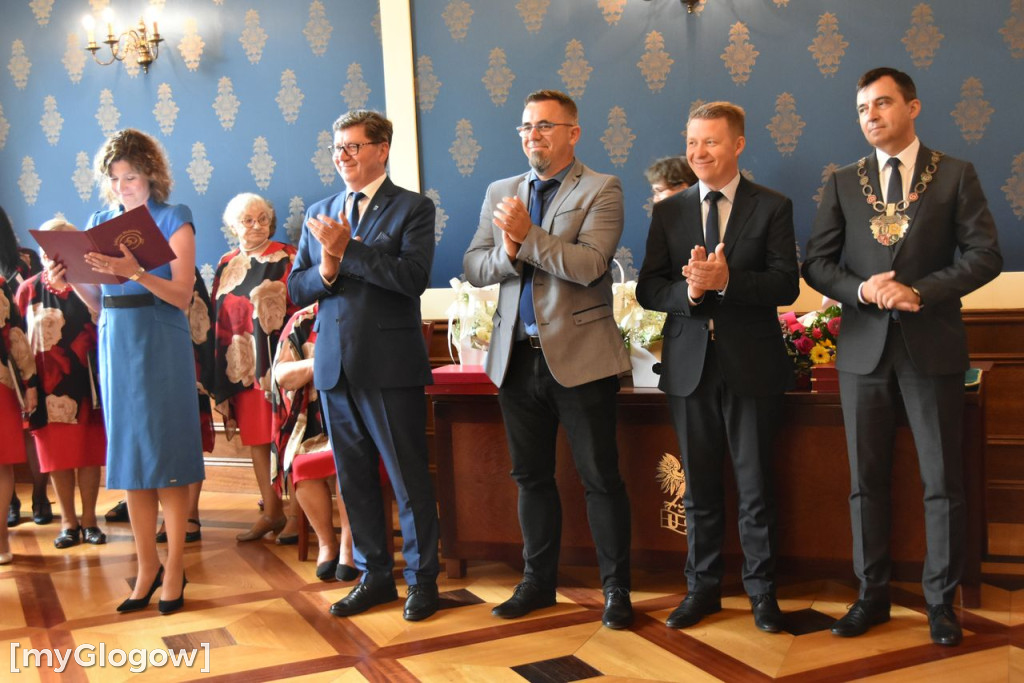 Jubileuszu gratulowali wójtowie gmin i prezydent
