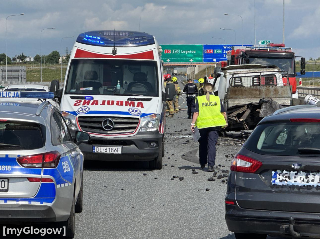Makabryczny wypadek na S3. Gigantyczny korek