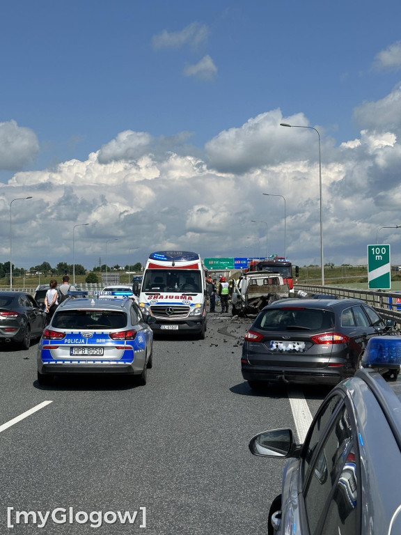 Makabryczny wypadek na S3. Gigantyczny korek
