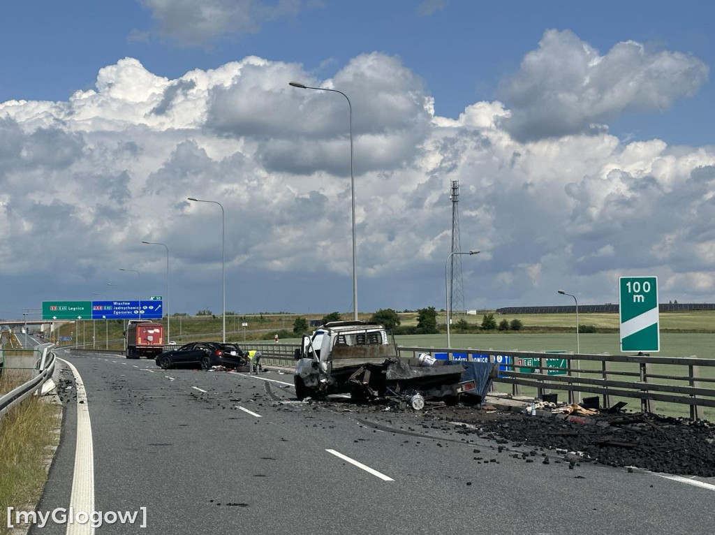 Makabryczny wypadek na S3. Gigantyczny korek