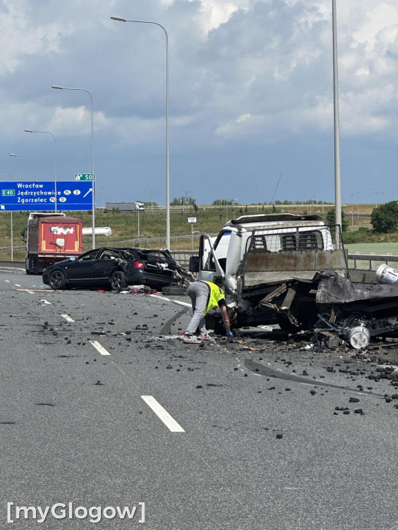 Makabryczny wypadek na S3. Gigantyczny korek