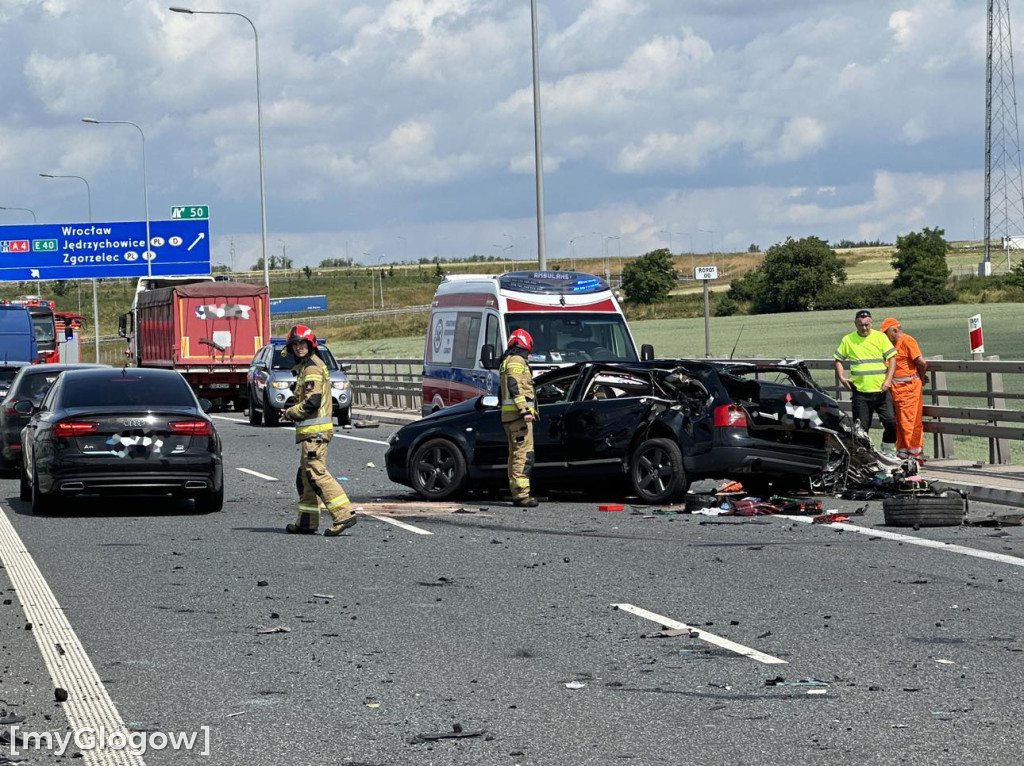 Makabryczny wypadek na S3. Gigantyczny korek