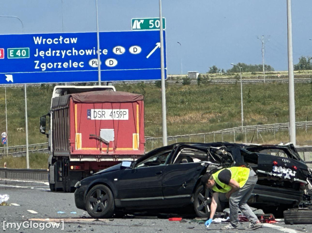 Makabryczny wypadek na S3. Gigantyczny korek