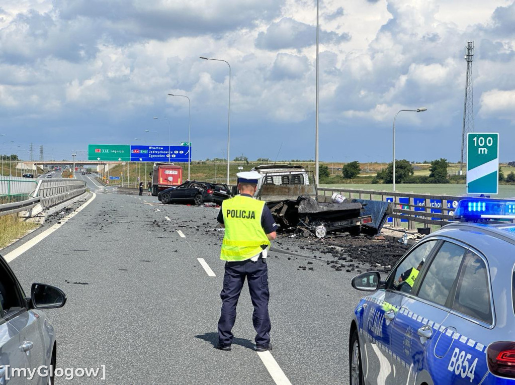 Makabryczny wypadek na S3. Gigantyczny korek