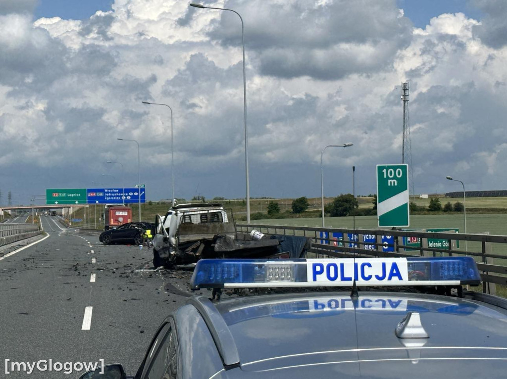 Makabryczny wypadek na S3. Gigantyczny korek