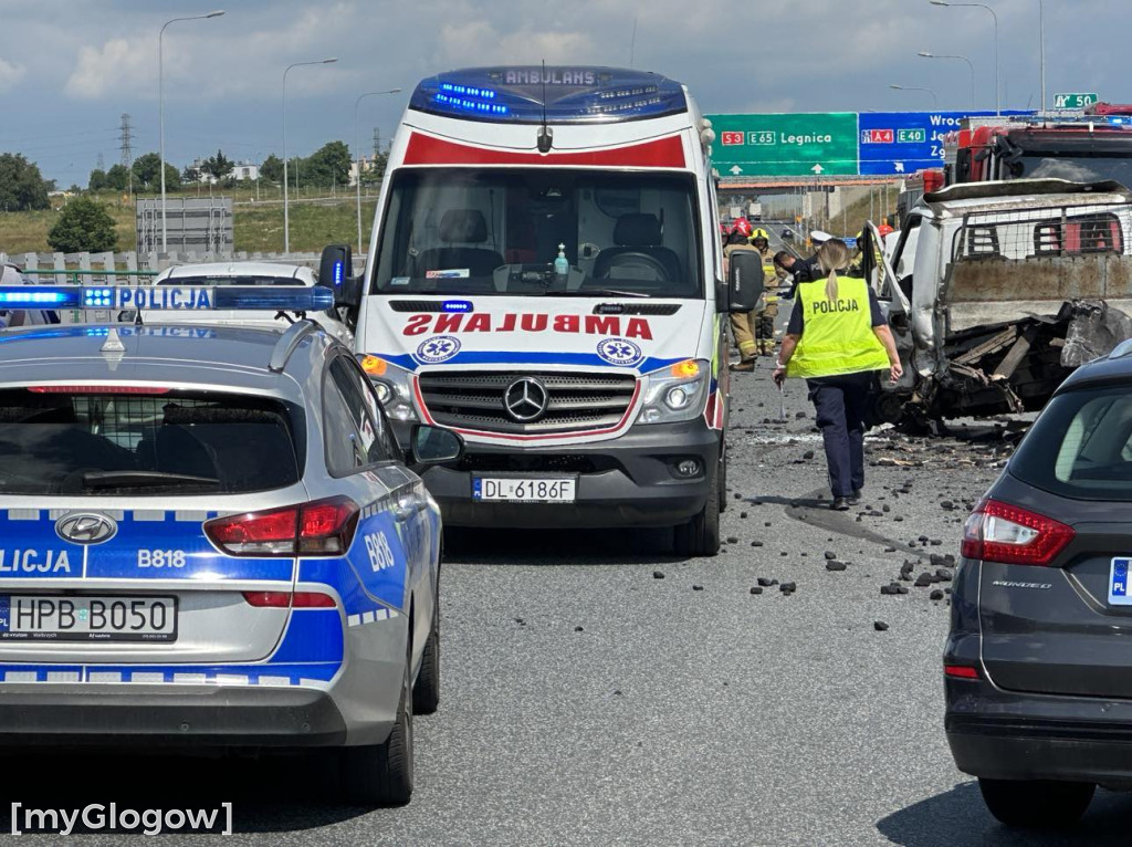 Makabryczny wypadek na S3. Gigantyczny korek
