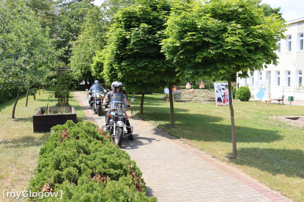 Na imprezię w PŚDS zawitali motocykliści