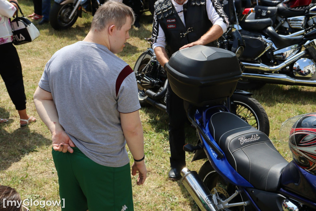 Na imprezię w PŚDS zawitali motocykliści