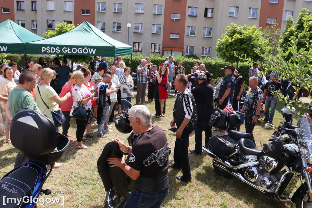 Na imprezię w PŚDS zawitali motocykliści