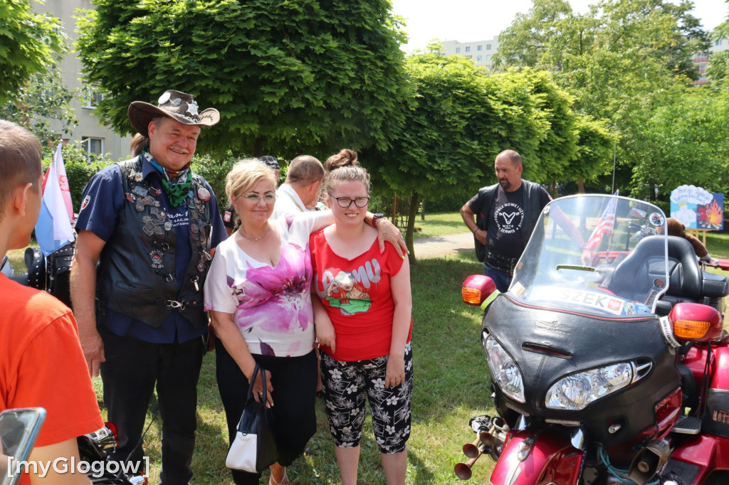 Na imprezię w PŚDS zawitali motocykliści