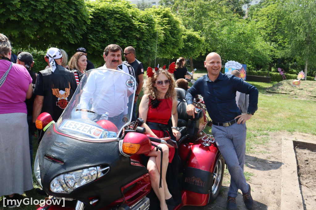 Na imprezię w PŚDS zawitali motocykliści