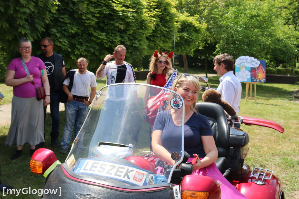 Na imprezię w PŚDS zawitali motocykliści