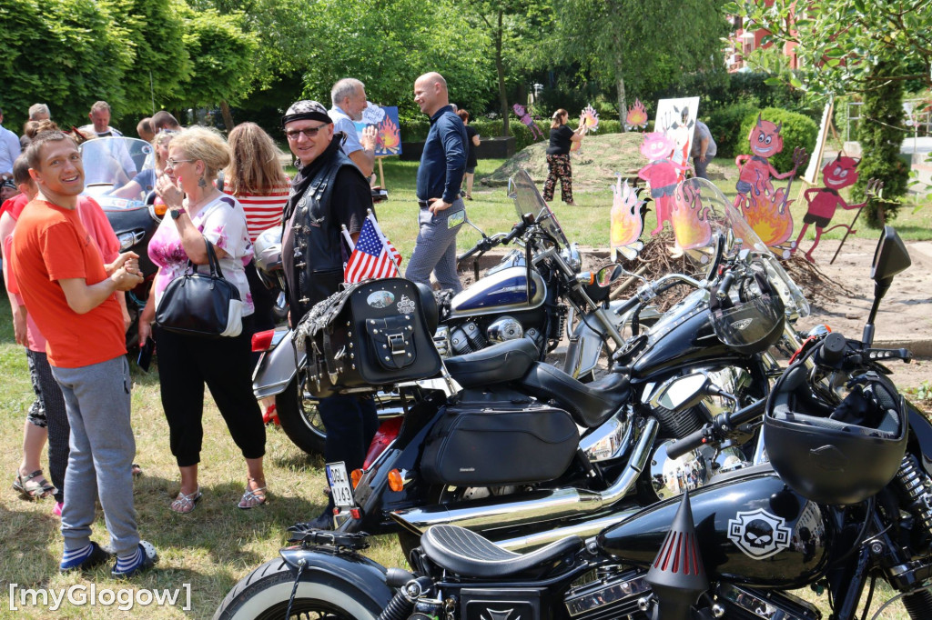 Na imprezię w PŚDS zawitali motocykliści