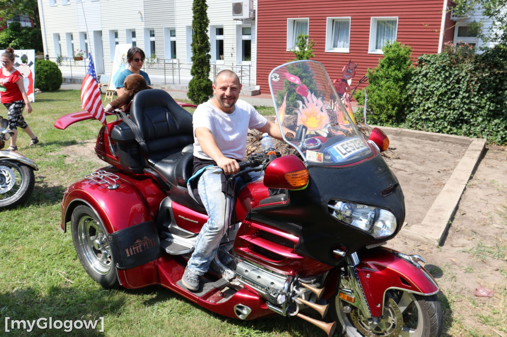 Na imprezię w PŚDS zawitali motocykliści