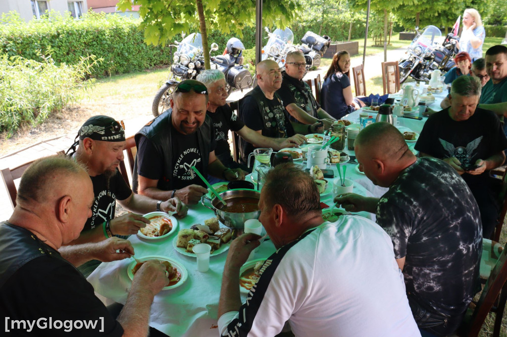 Na imprezię w PŚDS zawitali motocykliści