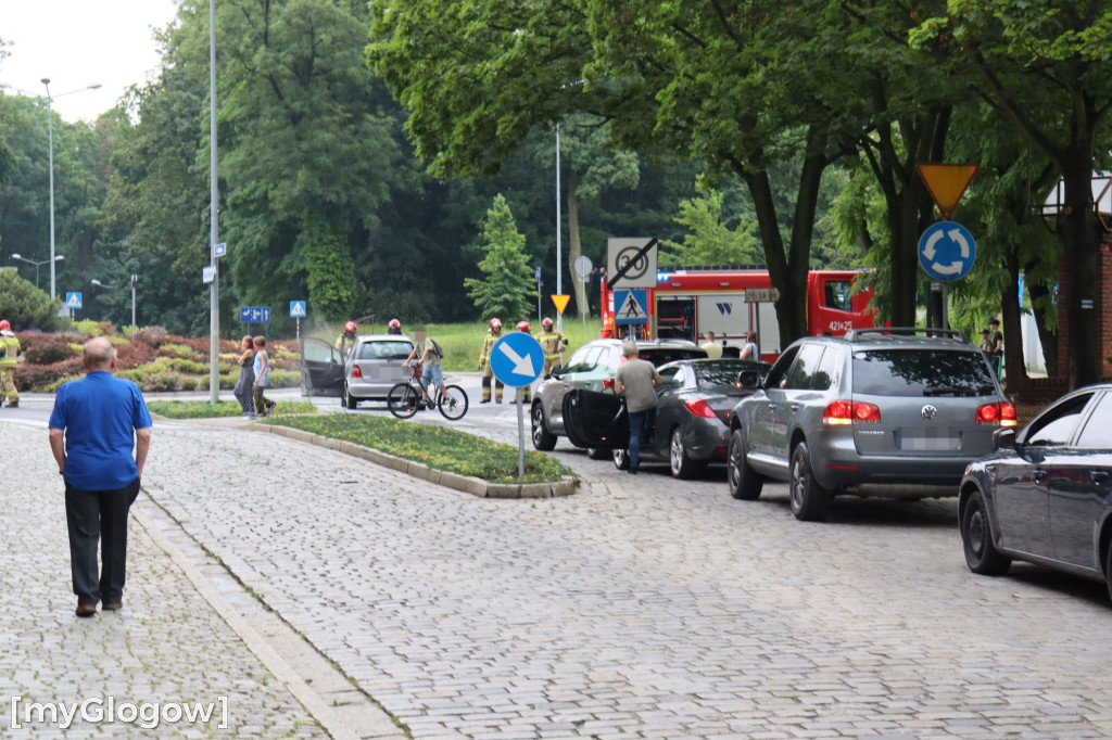 Przedwczoraj kupiony, dziś się zapalił na rondzie