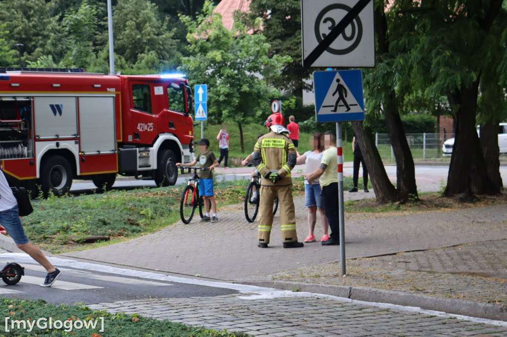 Przedwczoraj kupiony, dziś się zapalił na rondzie