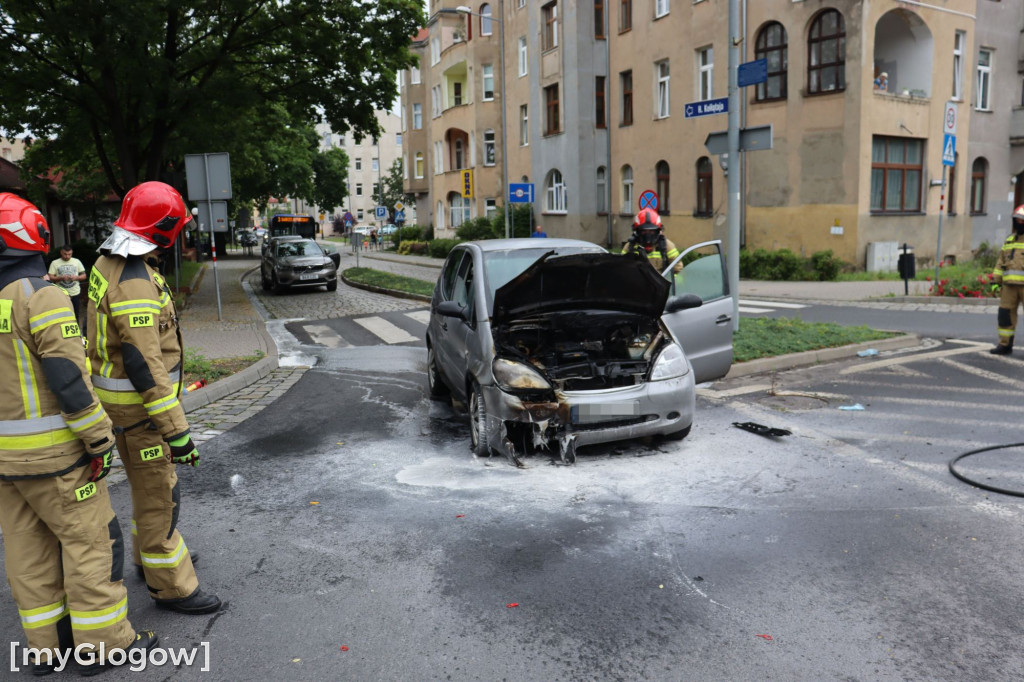 Przedwczoraj kupiony, dziś się zapalił na rondzie