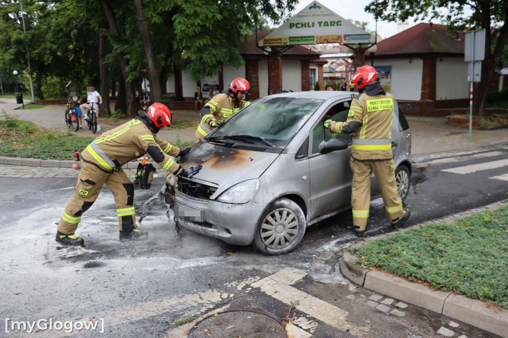 Przedwczoraj kupiony, dziś się zapalił na rondzie