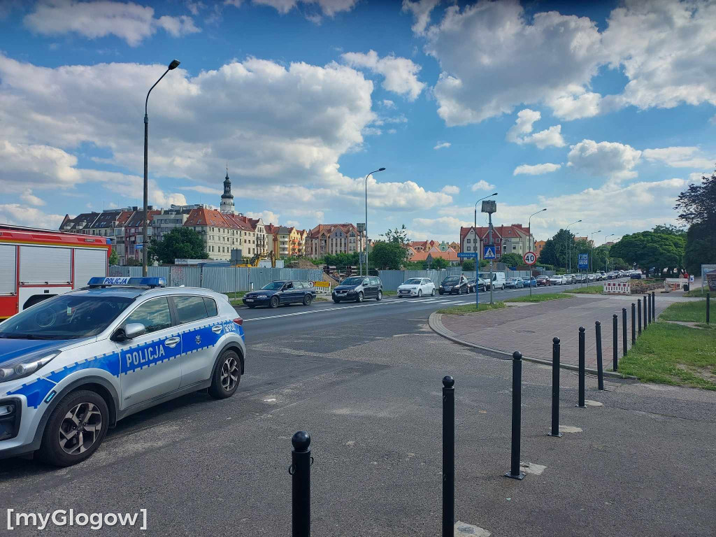 Skoczek na moście w Głogowie