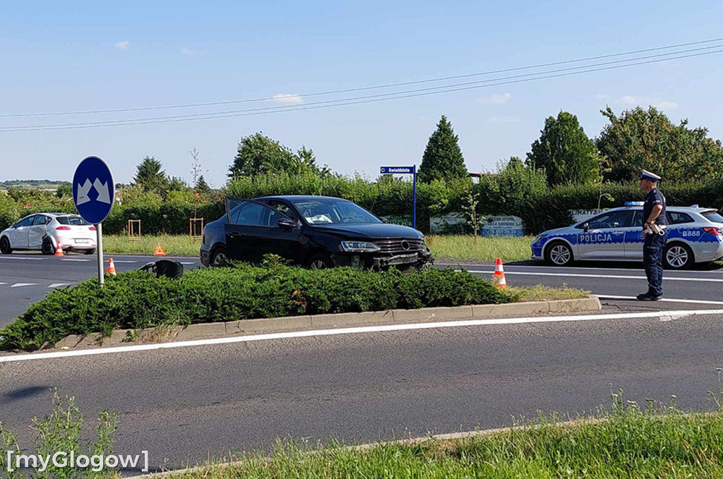 Kolizja na krzyżówce Gwiaździstej i Piłsudskiego