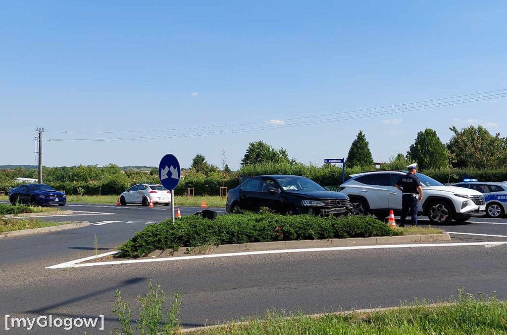 Kolizja na krzyżówce Gwiaździstej i Piłsudskiego