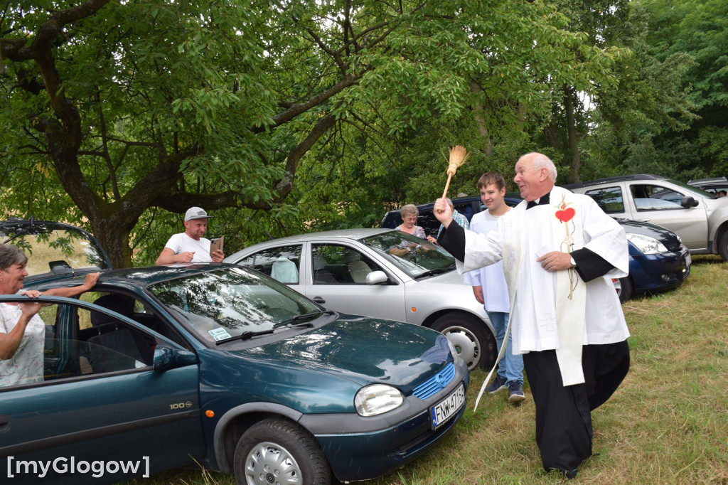 Odpust i poświęcenie samochodów na Górze św. Anny