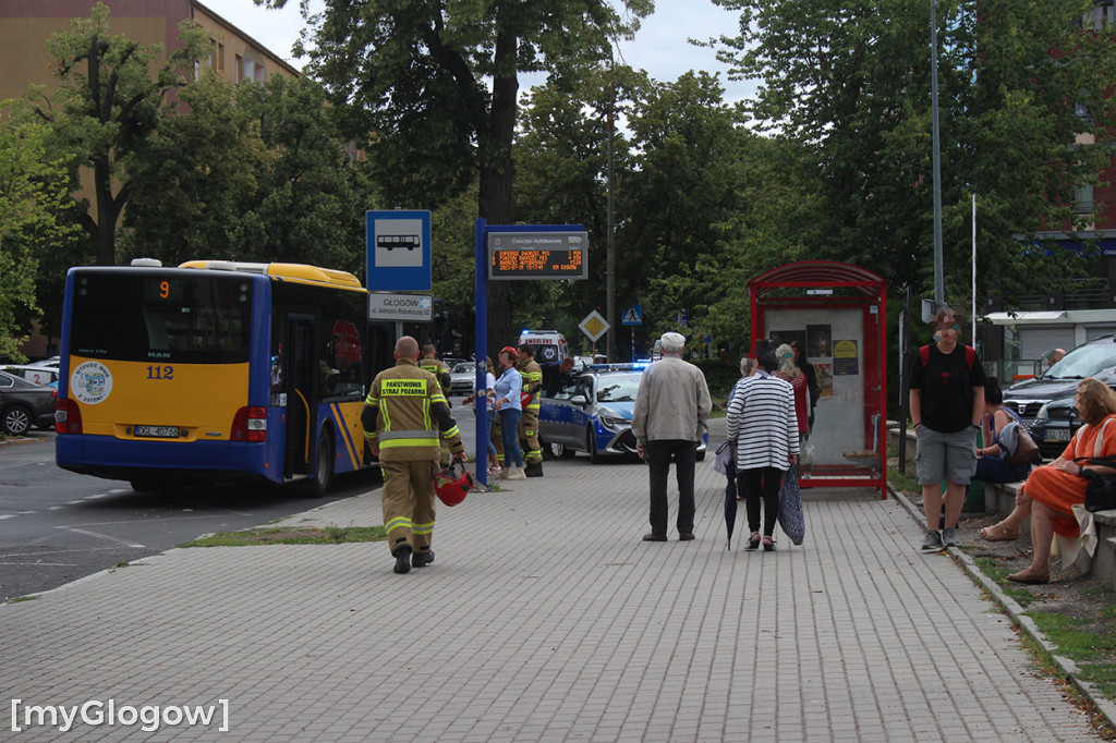 Mężczyżna zasłabł w autobusie miejskim w Głogowie