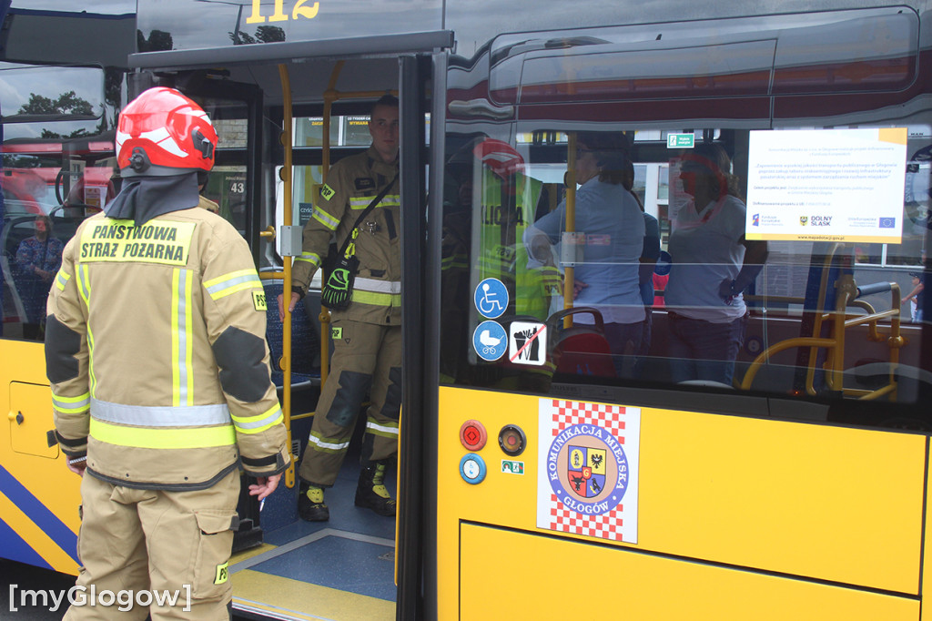 Mężczyżna zasłabł w autobusie miejskim w Głogowie