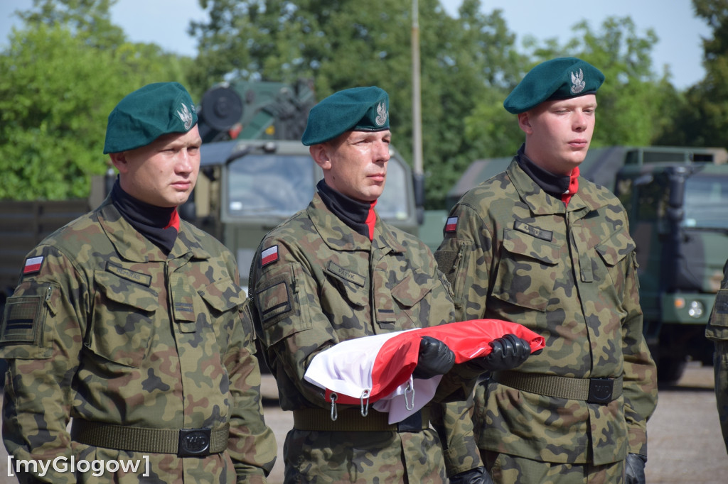 Przysięga żołnierzy z 4. Batalionu Inżynieryjnego