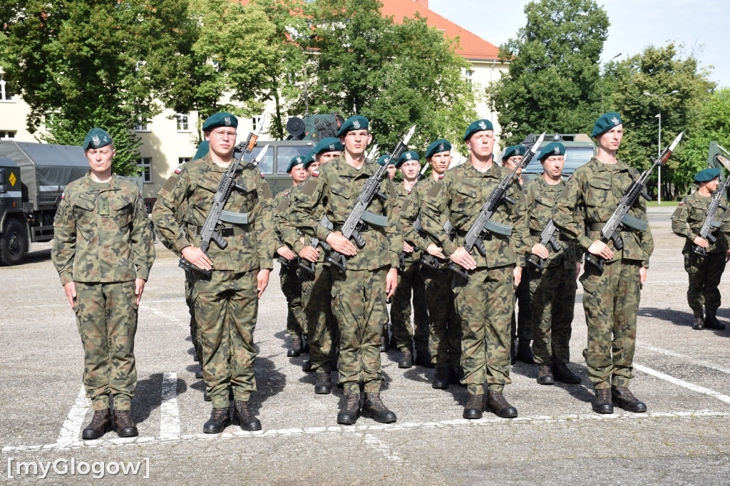 Przysięga żołnierzy z 4. Batalionu Inżynieryjnego