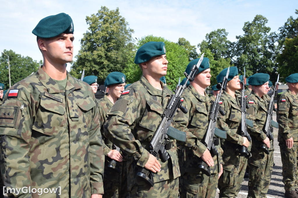 Przysięga żołnierzy z 4. Batalionu Inżynieryjnego
