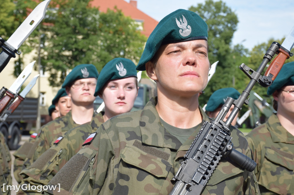 Przysięga żołnierzy z 4. Batalionu Inżynieryjnego