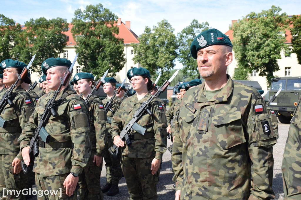 Przysięga żołnierzy z 4. Batalionu Inżynieryjnego