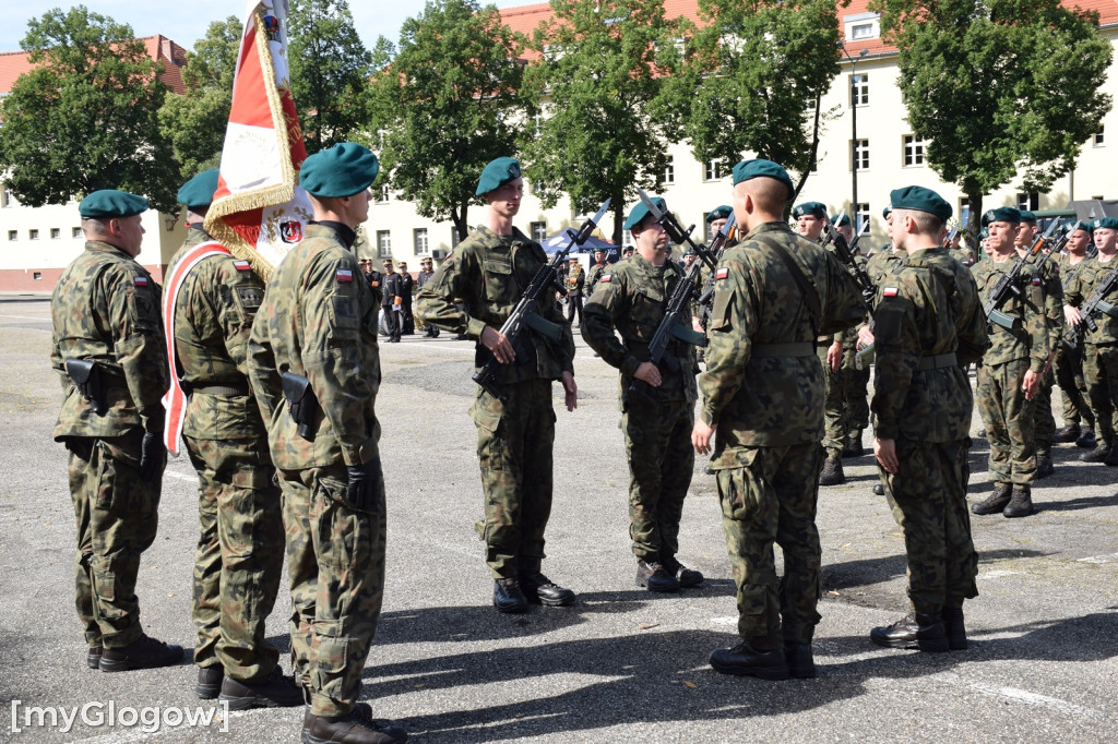 Przysięga żołnierzy z 4. Batalionu Inżynieryjnego