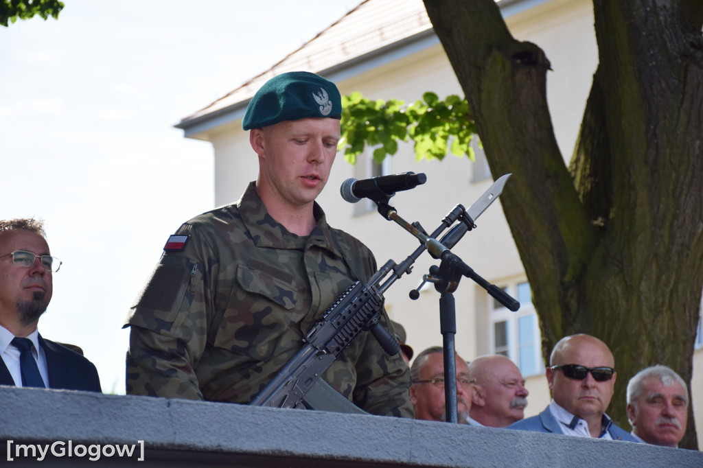 Przysięga żołnierzy z 4. Batalionu Inżynieryjnego