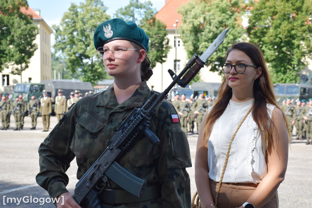 Przysięga żołnierzy z 4. Batalionu Inżynieryjnego