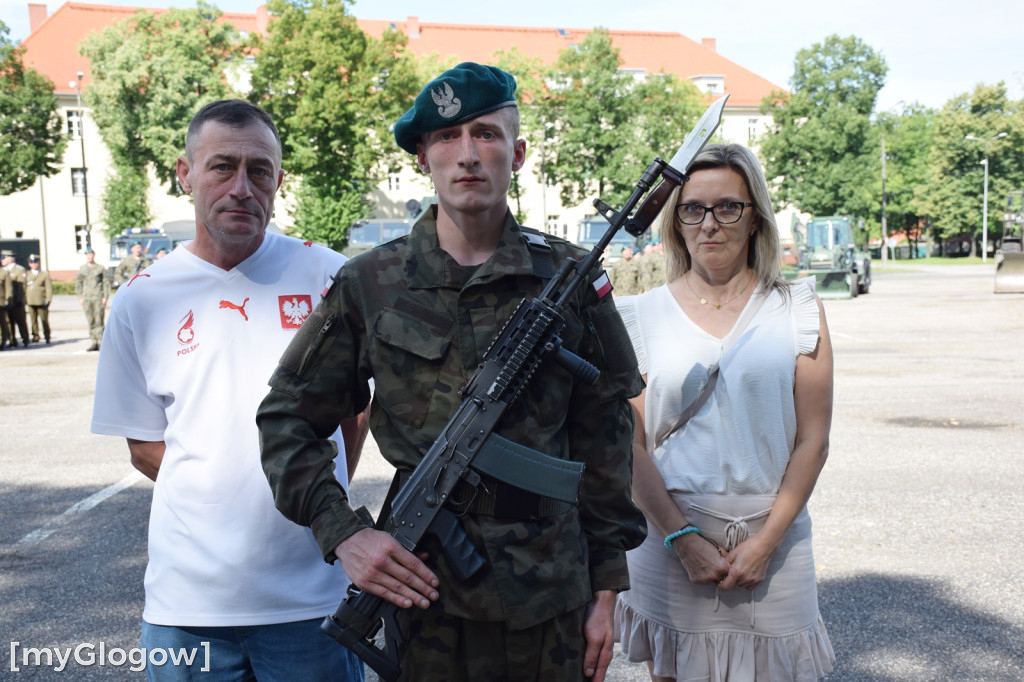 Przysięga żołnierzy z 4. Batalionu Inżynieryjnego