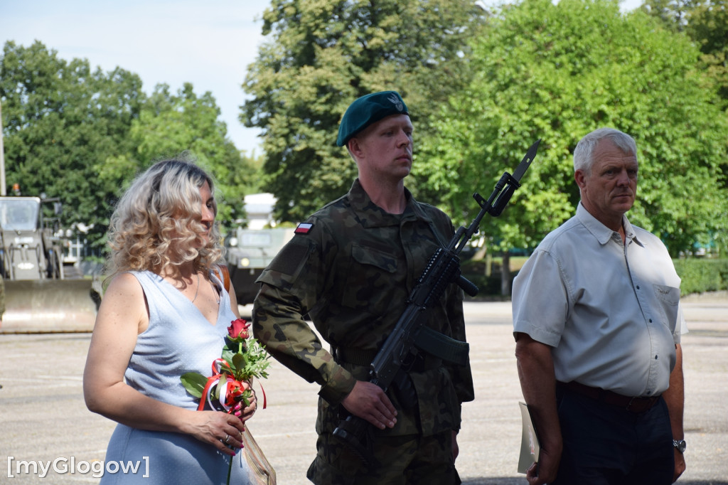Przysięga żołnierzy z 4. Batalionu Inżynieryjnego