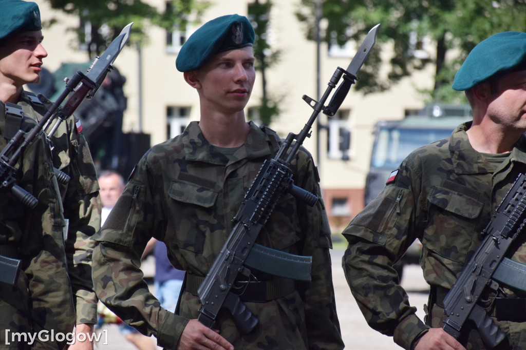 Przysięga żołnierzy z 4. Batalionu Inżynieryjnego