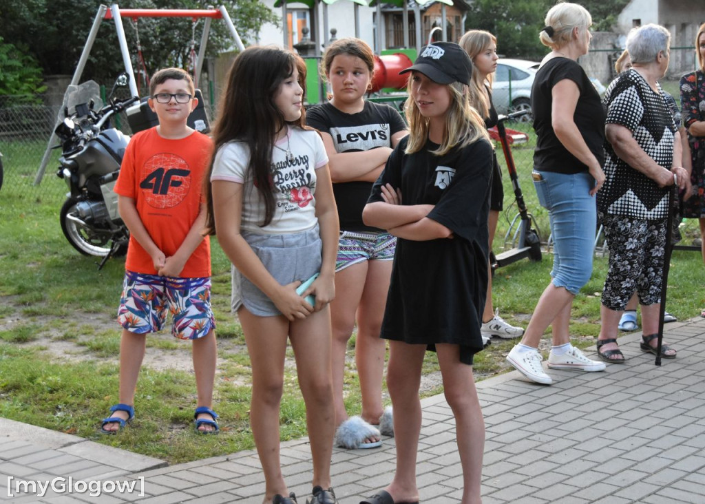Powitanie wozu strażackiego OSP w Grochowicach