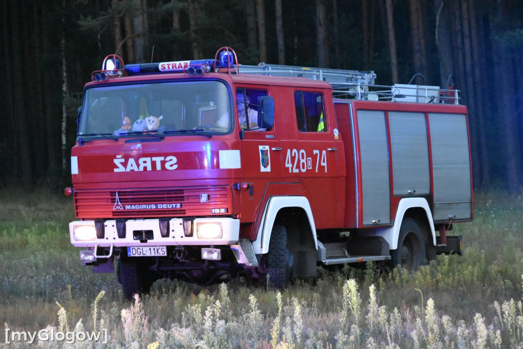 Powitanie wozu strażackiego OSP w Grochowicach