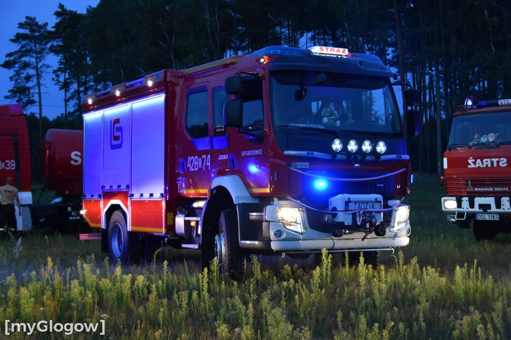 Powitanie wozu strażackiego OSP w Grochowicach