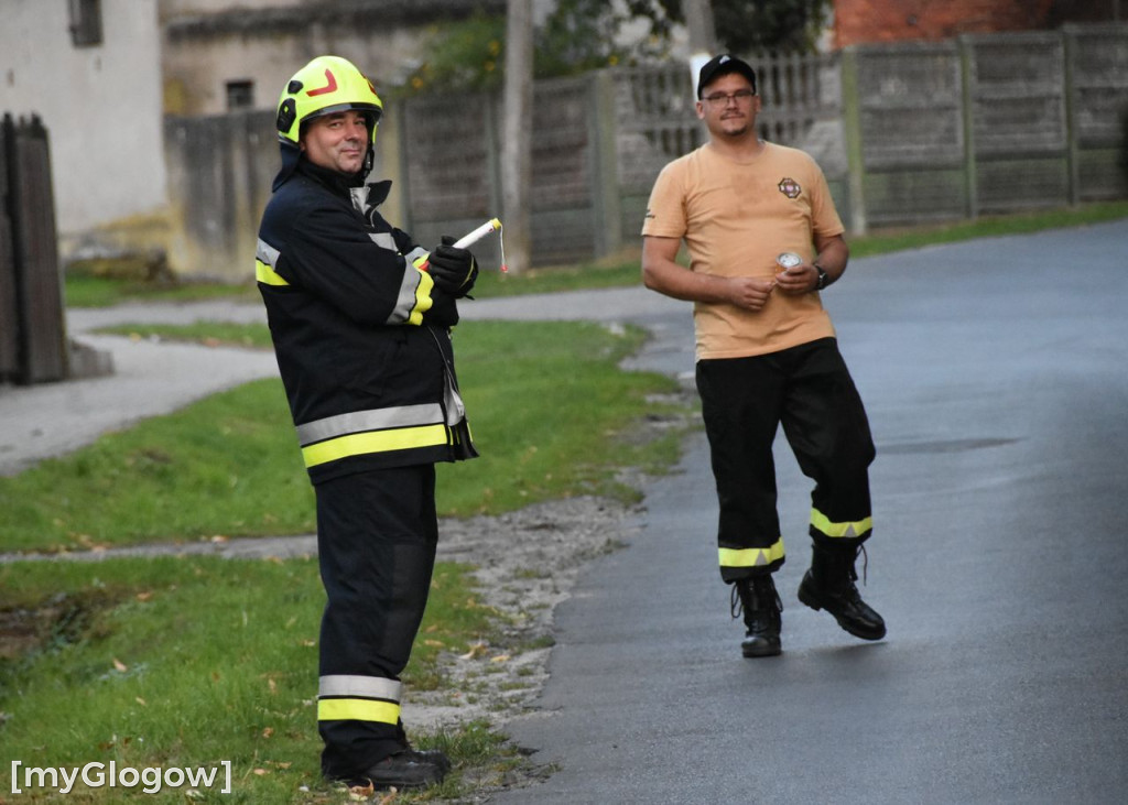 Powitanie wozu strażackiego OSP w Grochowicach