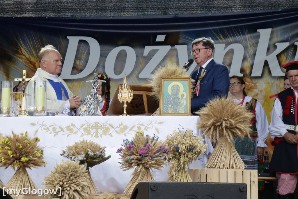 Dożynki gminy Jerzmanowa w Łagoszowie Małym
