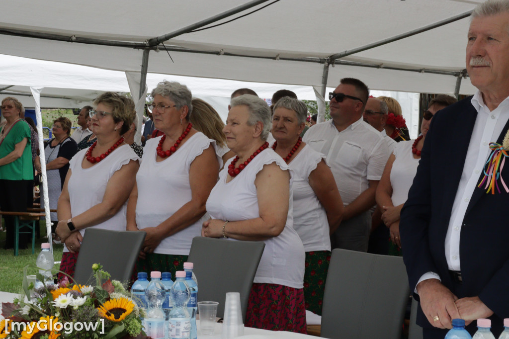 Dożynki gminy Jerzmanowa w Łagoszowie Małym