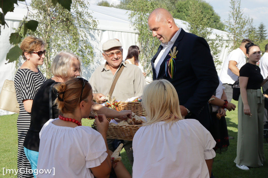 Dożynki gminy Jerzmanowa w Łagoszowie Małym