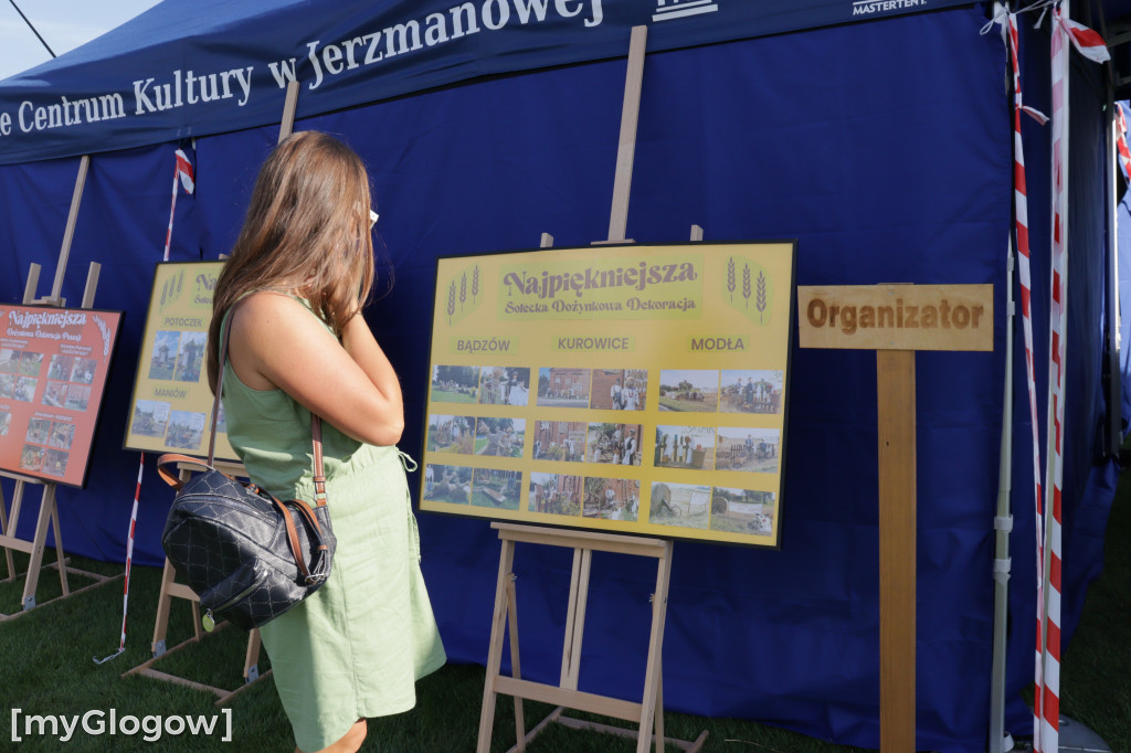 Dożynki gminy Jerzmanowa w Łagoszowie Małym