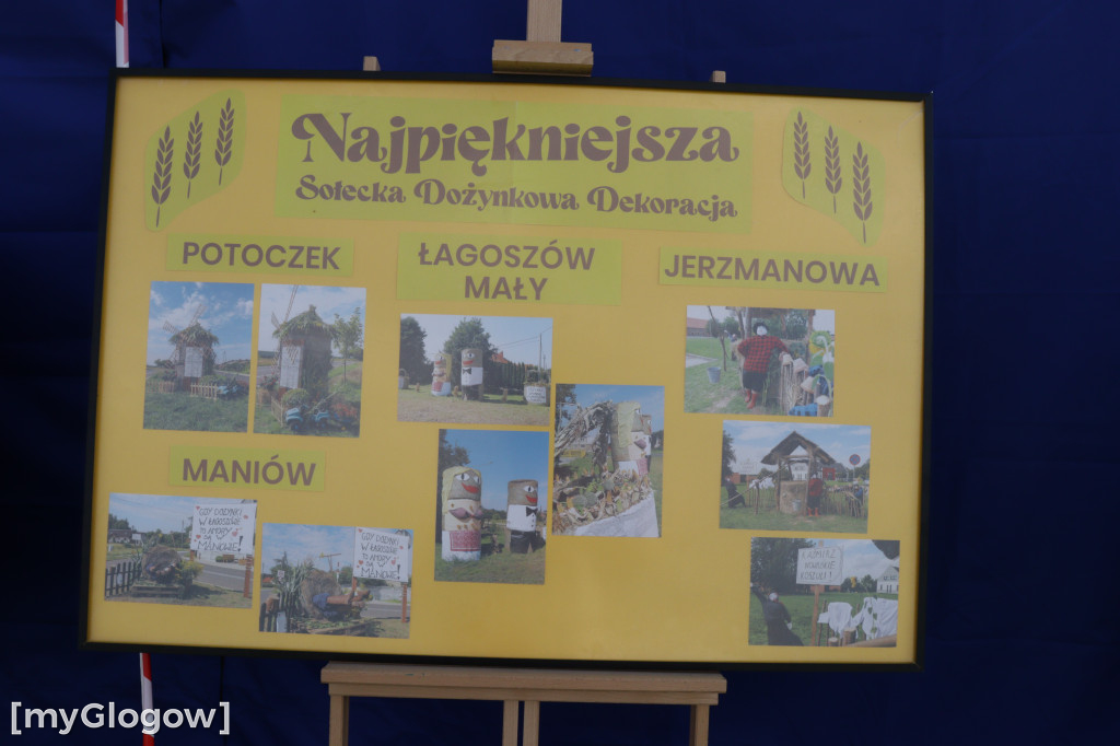 Dożynki gminy Jerzmanowa w Łagoszowie Małym